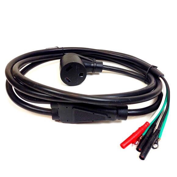 RV Power Cable Y-Splitter 12 AWG 300V 6 ft Power Adapter 105°C 3/C SJT E313867 - Picture 2 of 7